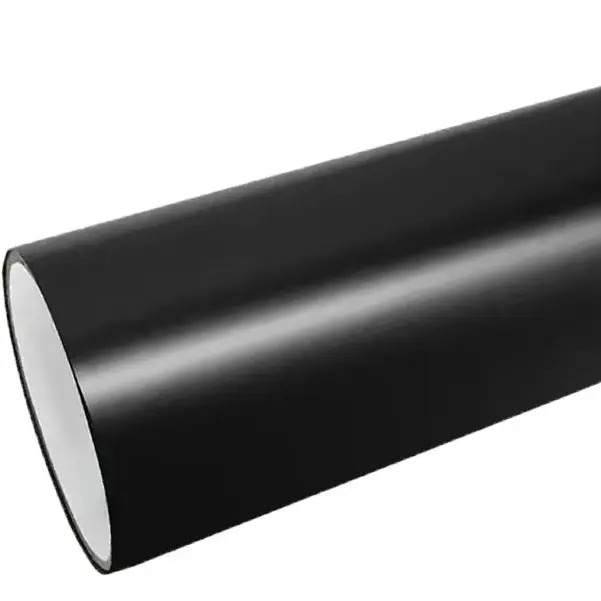 Premium Matt-Schwarze Auto-Vinylfolie mit Luftkanälen, selbstklebend, DIY-Aufkleber für Fahrrad, Konsole, Computer, Telefon – Einfach anzubringen