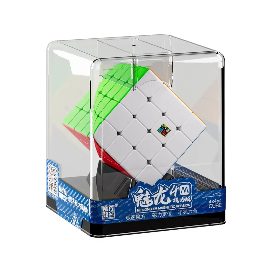 Moyu Meilong 3x3 Cube Gift Box Original 2M 3M 4M Pyramid Magnetic Cube Speed Cube Professional Magnetic Cubo Magico Puzzle Toys