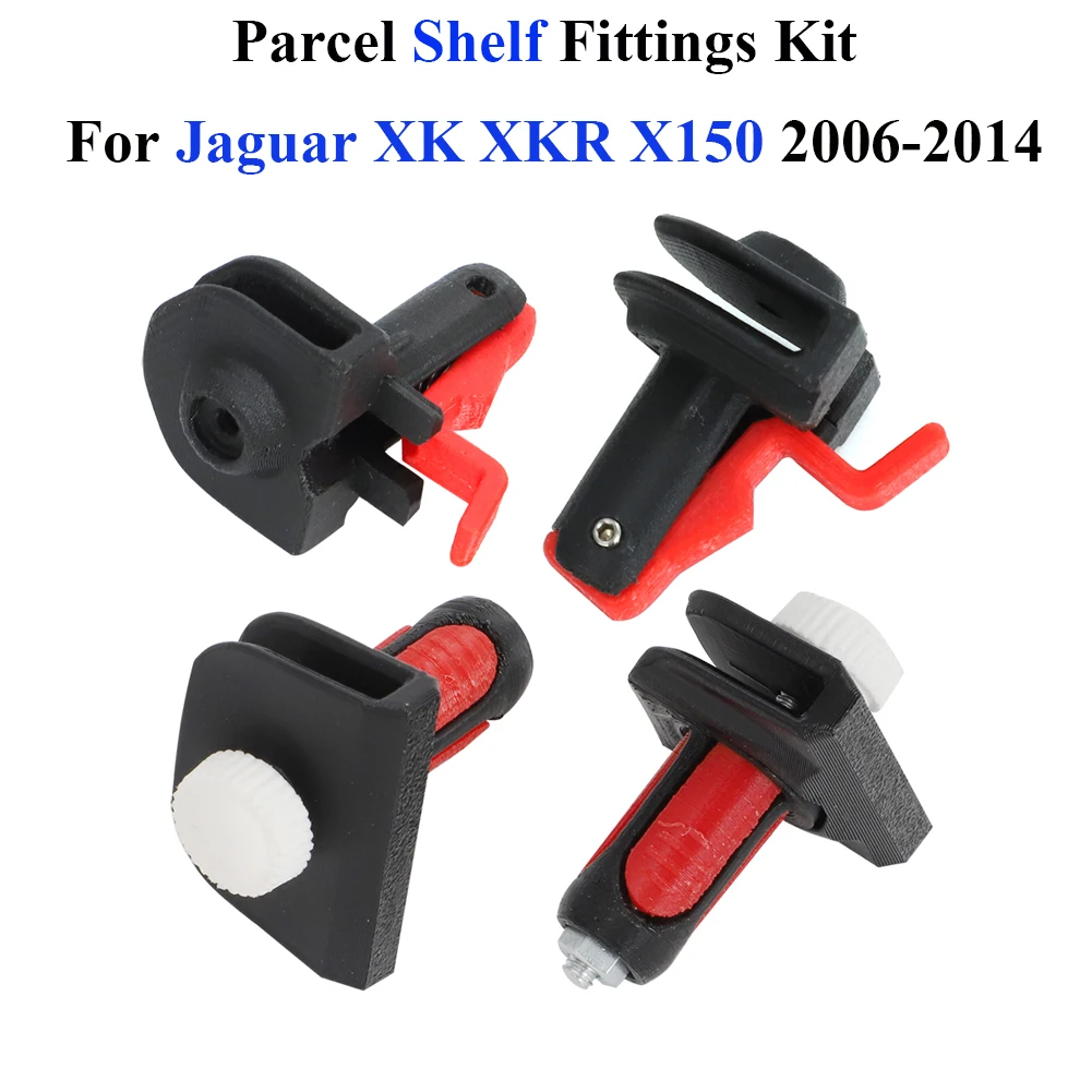 For Jaguar XK / XKR (X150) 2006-2014 Parcel Shelf Fittings Full Set  2PCS of Rear Fittings 2PCS of Front Fittings