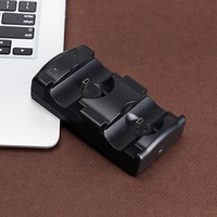 Dual Charging Stand Professional Charging Cradle Dock Station Accessories for PS3/PS3 Move Wireless Controller