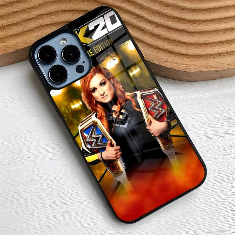 Coque de téléphone avec motif de Becky Lynch, étui en TPU pour Samsung S22 S20 Ultra S21 S30 23 Note5 7 8 9 10 S7 edge S8 Plus S9 S10E Lite 2019 PC