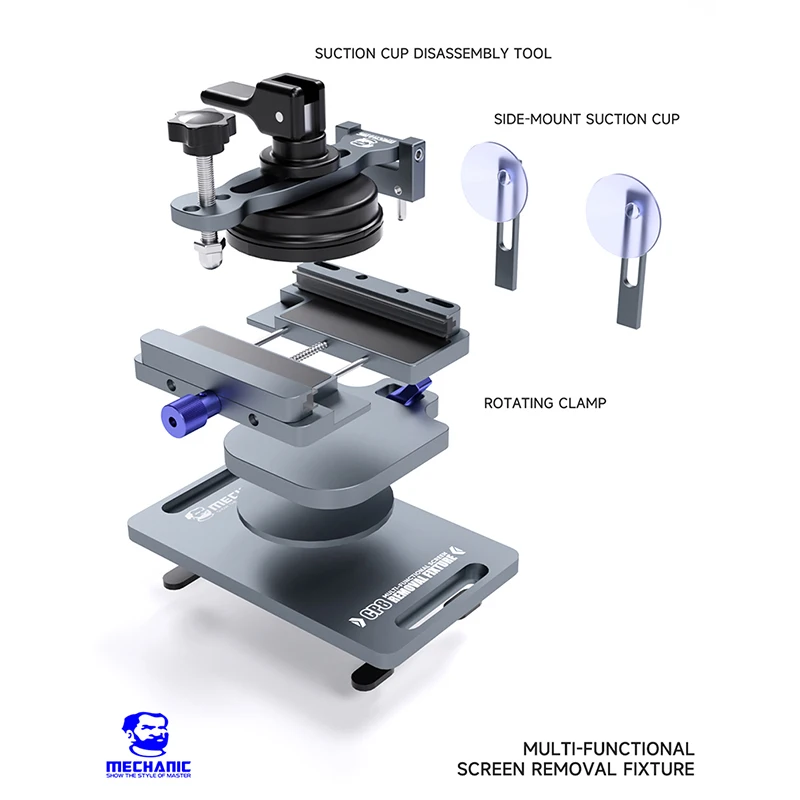 MECHANIC CP8 Wielofunkcyjne narzędzie do usuwania ekranów, usuwania kleju, lutowniczych szablonów BGA, narzędzia do rozdzielania ekranów telefonów