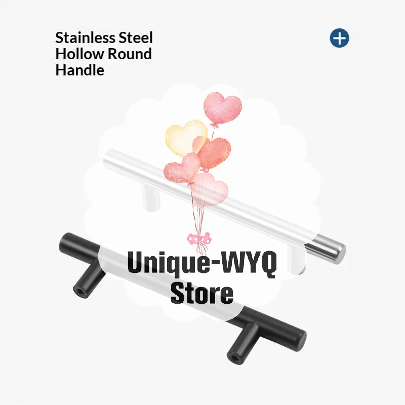 2Pcs Handle Brushed Stainless Steel Kitchen Cabinet Door Knob Kitchen Handle Furniture Drawer Pulls Bar Handle Pull Hardware