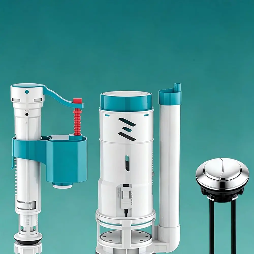 Toilet Tank Float Valve Adjustable Water Inlet Replacement Kit For For ShengHaiRiSheng Flush System Bathroom Plumbing Fix