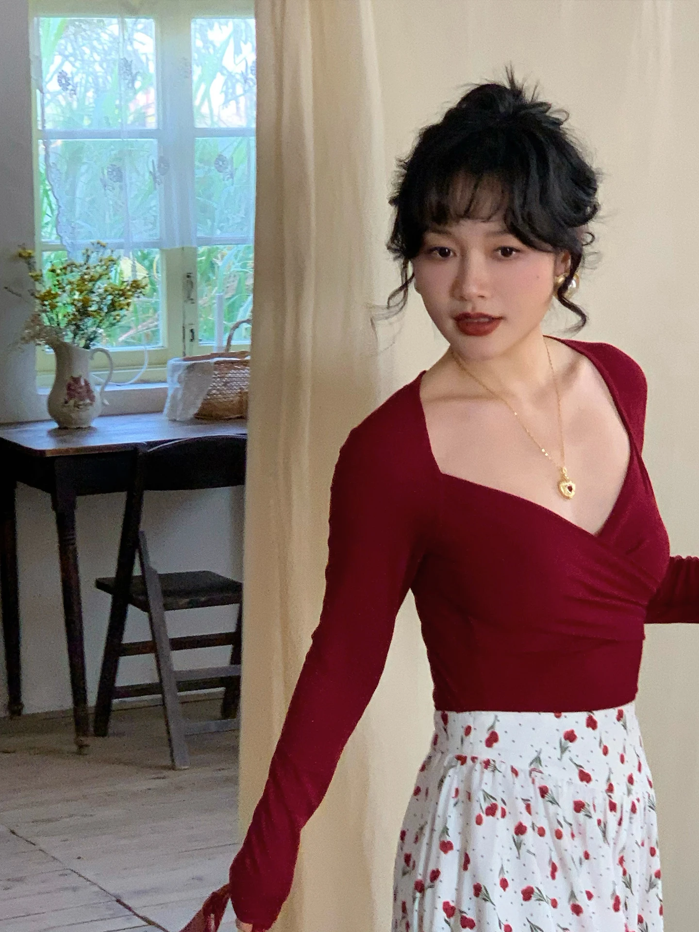 

Yuan Ying Autumn New Design Sensation Women's Slim Fit Knitted Top Short Sleeve Long Sleeve T-Shirt Fashionable plus Size