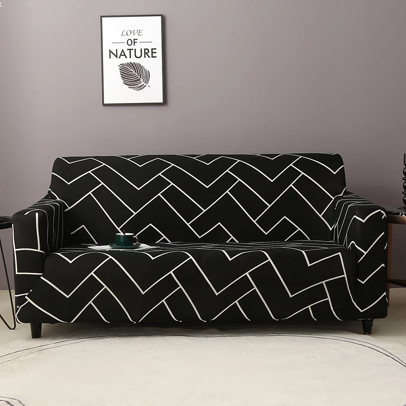 Milk silk elastic sofa cover, universal for all seasons, simple and high-end, non-slip, all-inclusive, universal protection cove