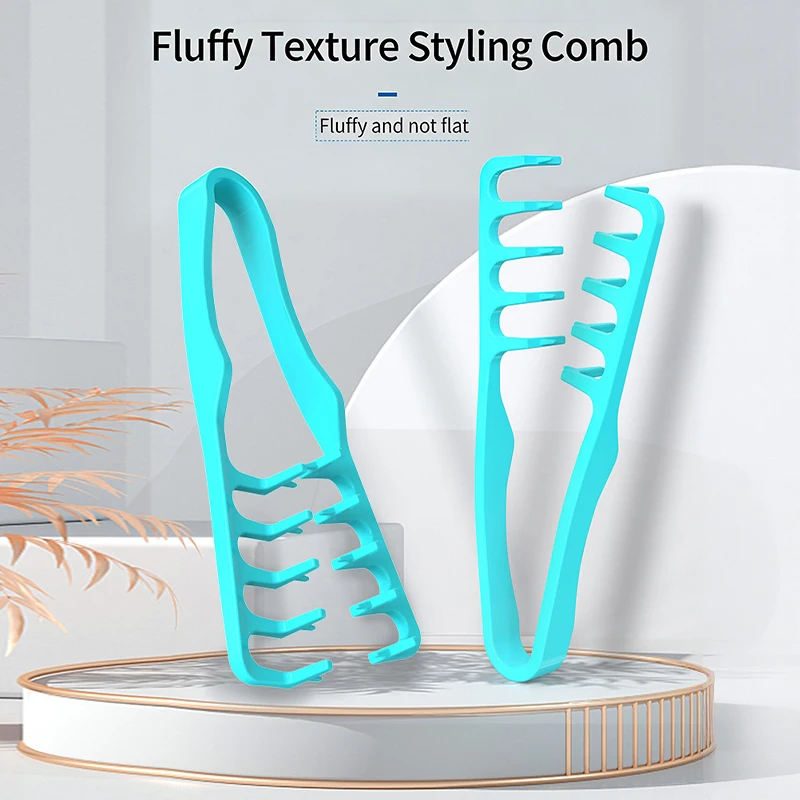 

Texture Volumizing Wide-Tooth Hair Styling Comb Curling Tools Fluffy Texture For Men Ideal For All Hair Types Hairstyling Tools