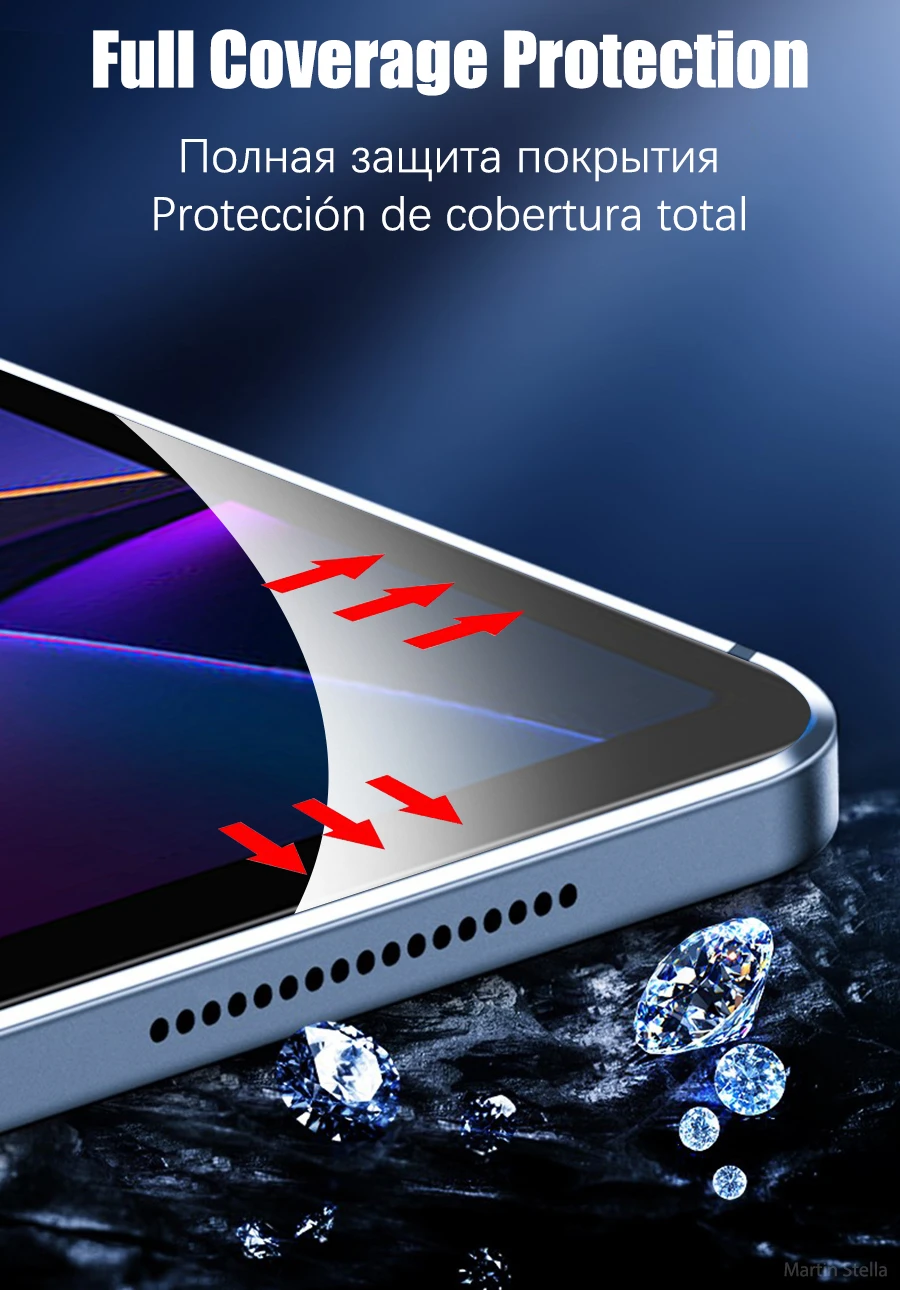 2 Stück gehärtetes Glas Displayschutzfolie für Alldocube iplay80 mini ultra pro iplay 80 mini pro ultra Film – Detail 7