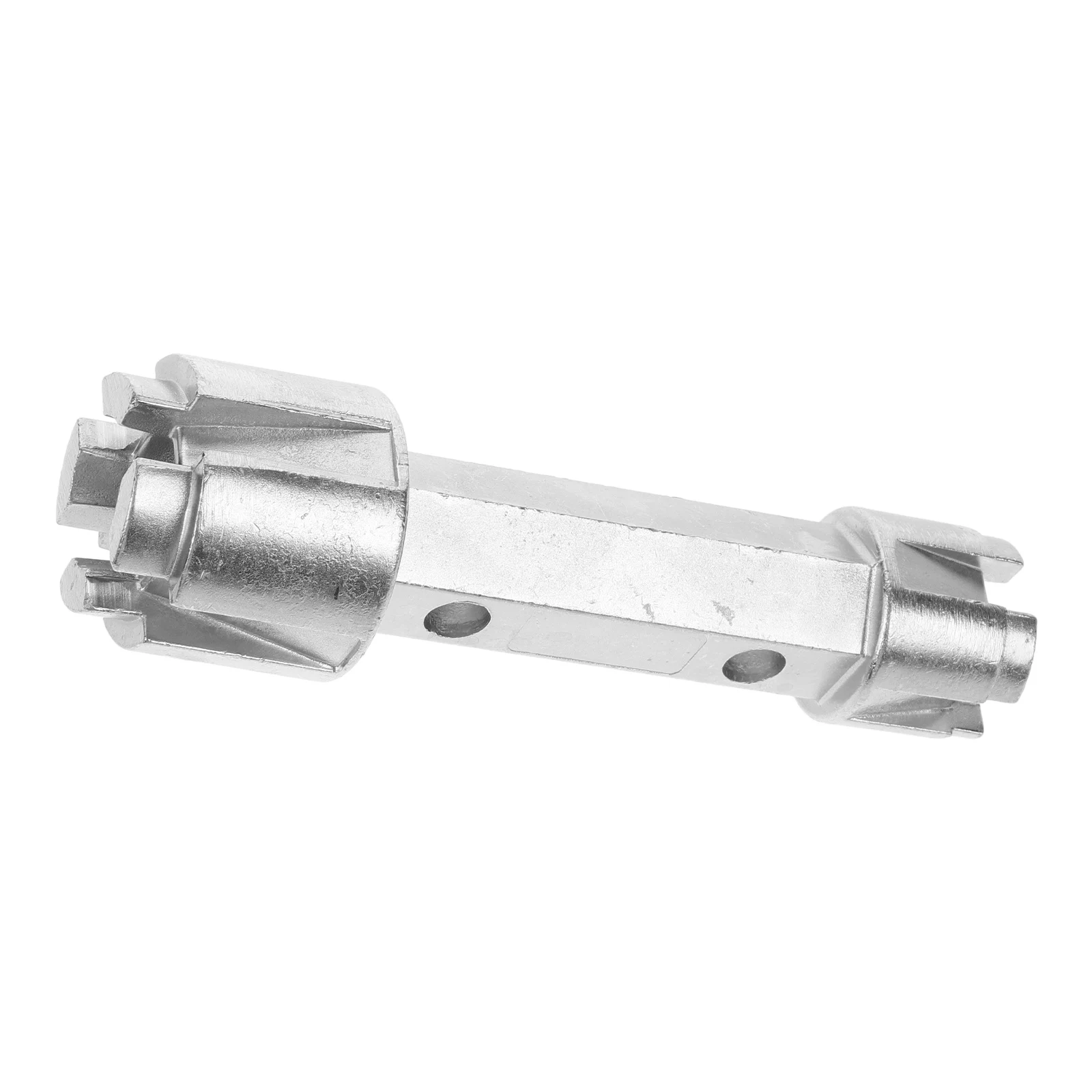 

Multifunctional Faucet Durable Aluminum Alloy Sink Drain Bathroom Renovation Tub Drain Wrench Sewer Tube Wrench Faucet