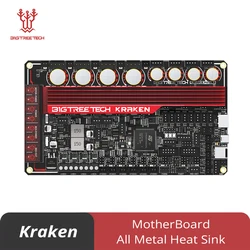 BIGTREETECH Kraken MotherBoard with 8pc TMC2160 Driver Max31865 24-60V 550MHz For DIY Voron CoreXY IDEX 3D Printer Control Board