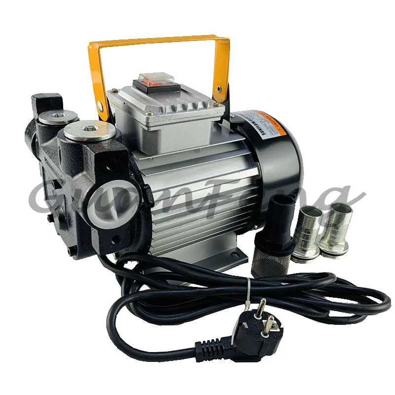 220V AC Fuel Oil Transfer Portable Diesel Gear Pump Electric Oil Refueling Pumps