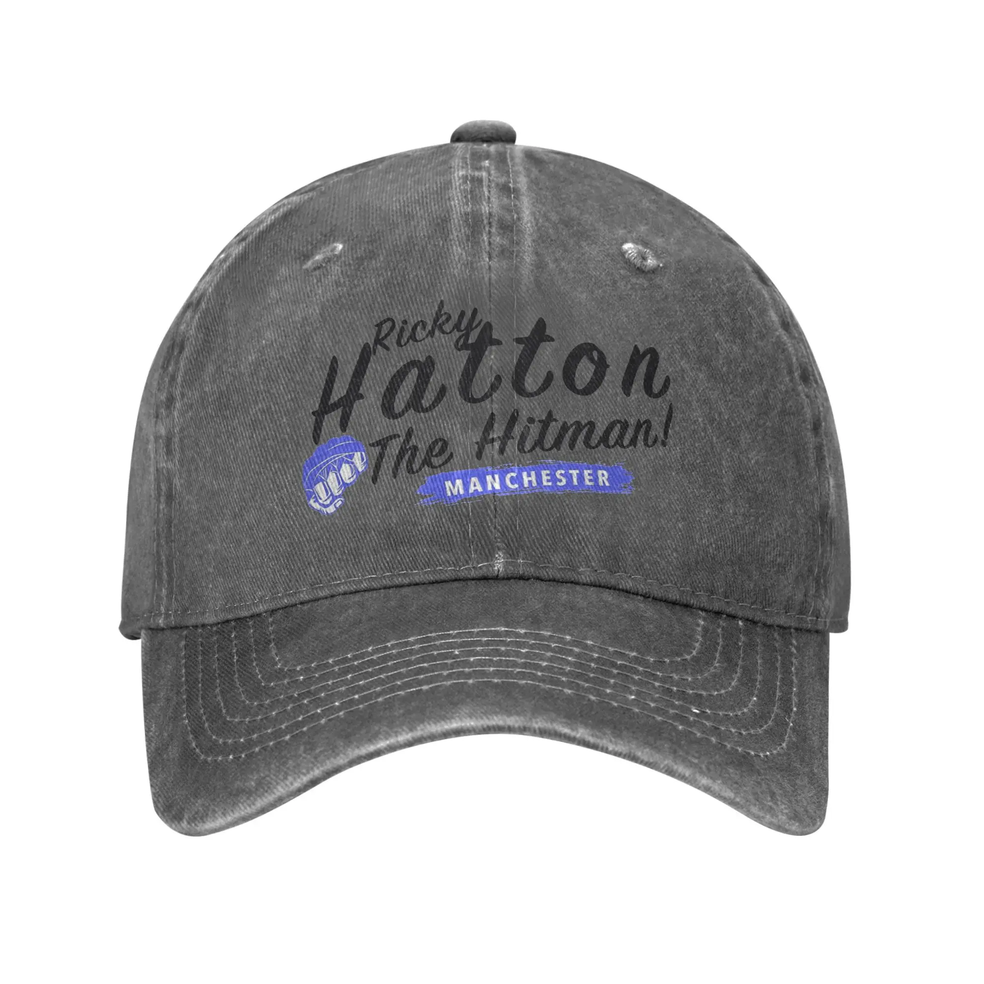 

Мужчины Женщины Ricky Hatton Boxer 1978-2025 Кепки Головные уборы Бейсболки Винтаж Шляпа дальнобойщика Регулируемая