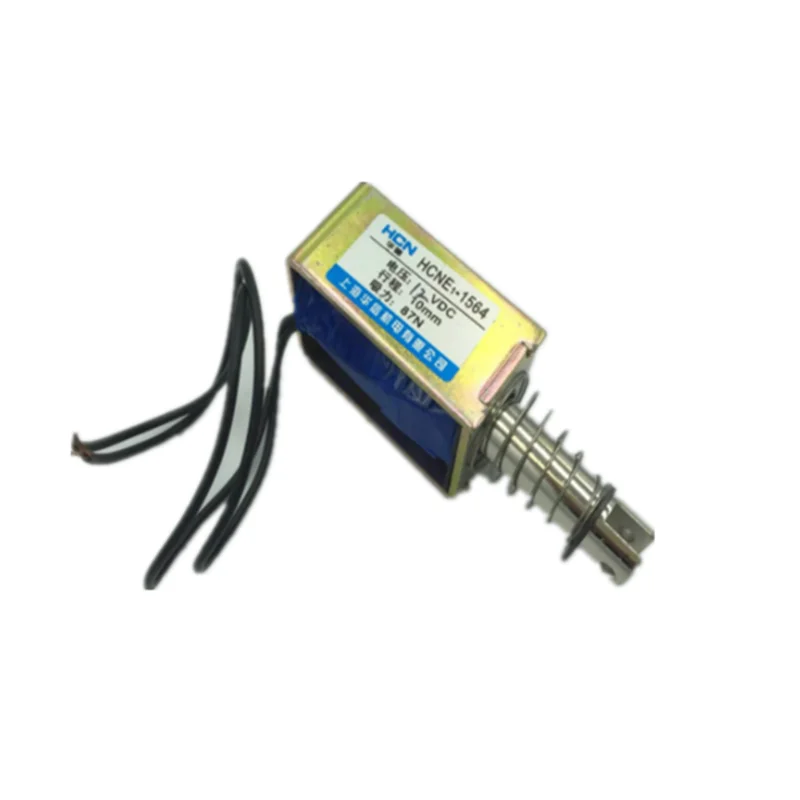 

12V/24V Pull Hold/Release 10mm Stroke 8.7Kg 87N Force Electromagnet Solenoid Actuator