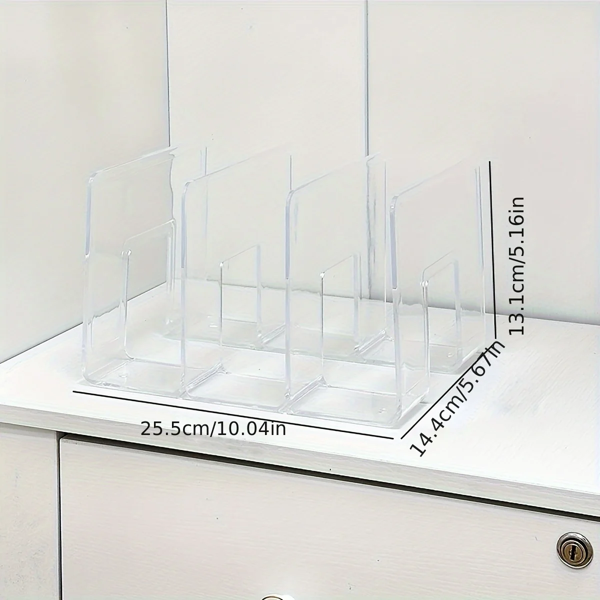 Acrylic Pull-Out Storage Organizer for Kitchen Cabinets - Polished Finish, Multipurpose Use, Kitchen Organizers And Storage