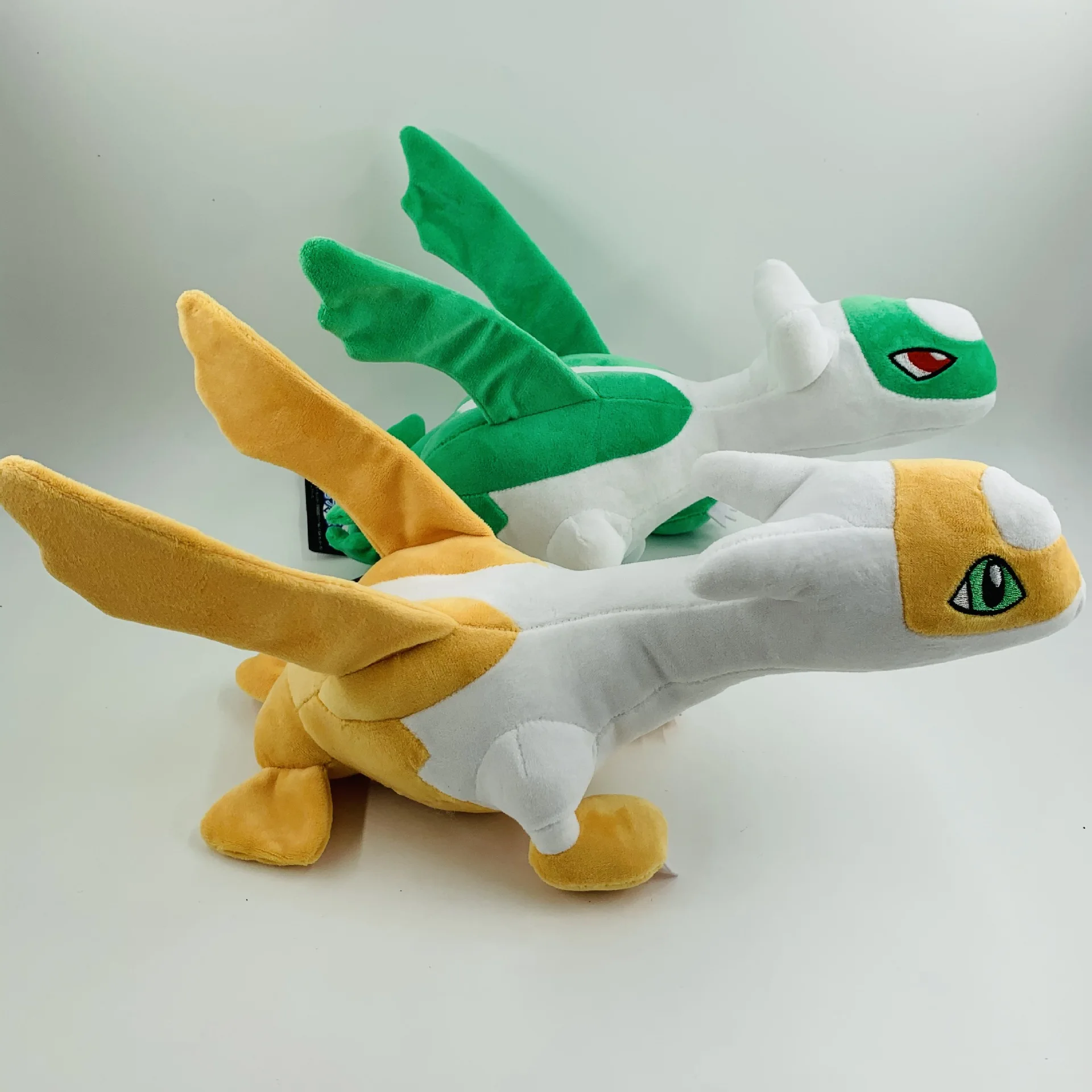 Anime Pokemon Pikachu Riding Latias Latios Dragon Plush Toys Cool Stuffed Doll Kawaii Flying Elf Christmas Gifts For Children