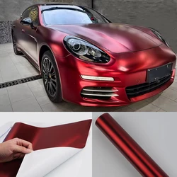 152cmx17m Romantic Romani Red Vinyl Matte Car Wrap Cover Adhesive Accessories Wrap Film Adhesive Vehicle For Porsche 718/911