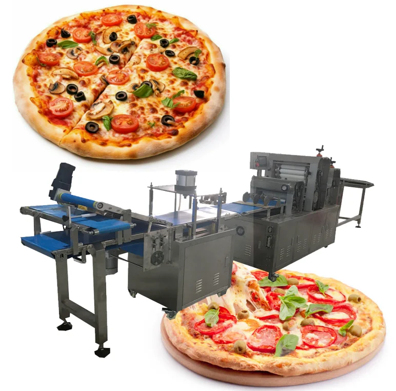Automatic Servo Pizza Forming Line | Industrial Pizza Dough Forming Machine
