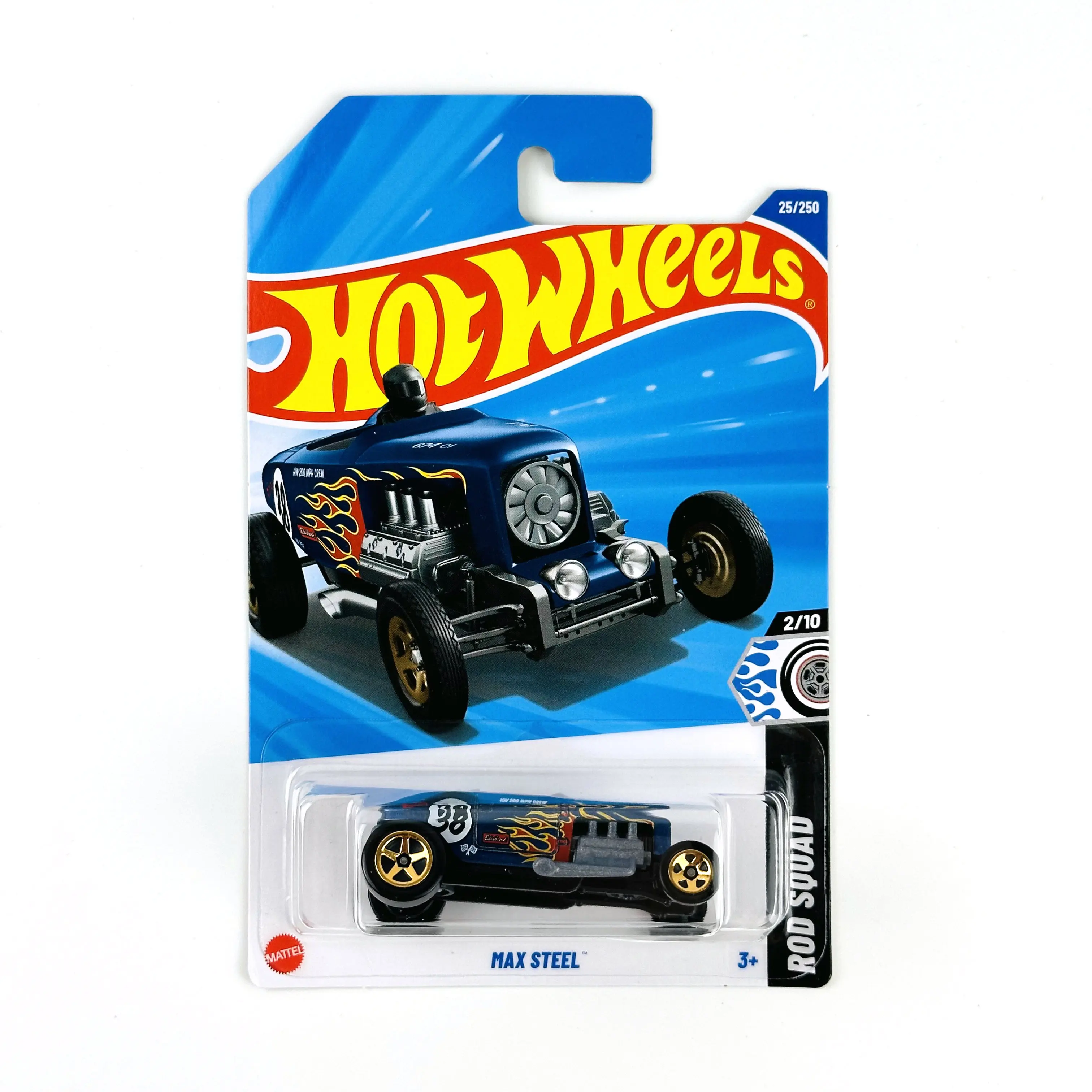 

2025-25 Hot Wheels Cars 2025A MAX STEEL 1/64 Металлическая литая модель игрушечного транспортного средства