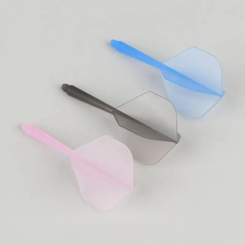 3 Stück 2BA Professionelle Dartpfeile 75% Transparent Leichtgewicht Anti-Drop L-Form Flügel für Bar-Wettkämpfe und Tägliche Übungen – Detail 11