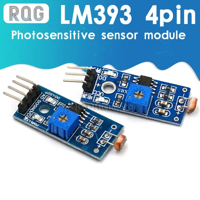 Sensor de intensidade de luz para arduino, módulo fotossensível de resistência de brilho, detector novo para arduino