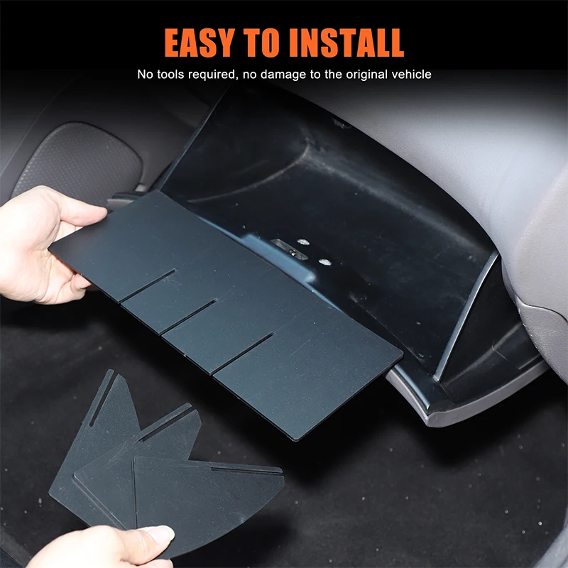For Toyota Celica 1999-2005 ABS Black Car Glove Box Dividers Organizer Insert Box Secondary Storage Box Interior Car Accessories