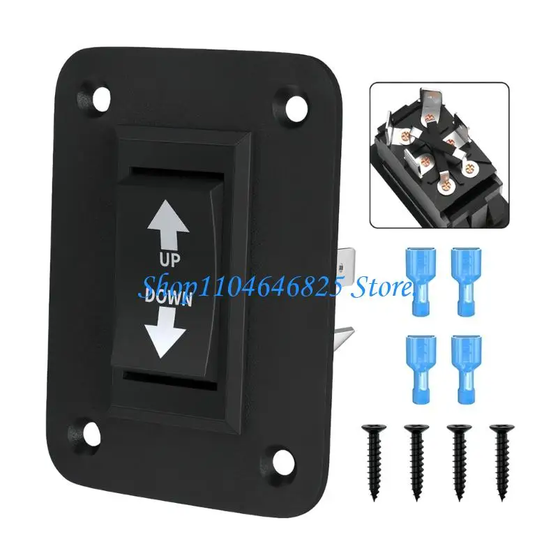 UP Down Momentary Reverse Polarity Switches Plastic Rocker Switches Panel Enduring