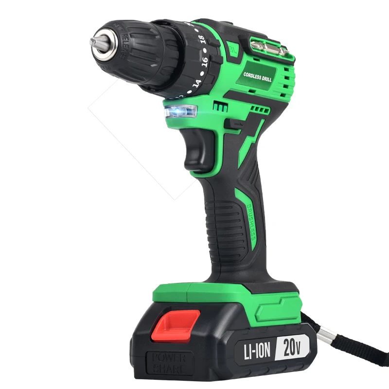 

Libite 20V Power Tool Electrodrill Cordless Electrical Drill with Two Lithium Battery