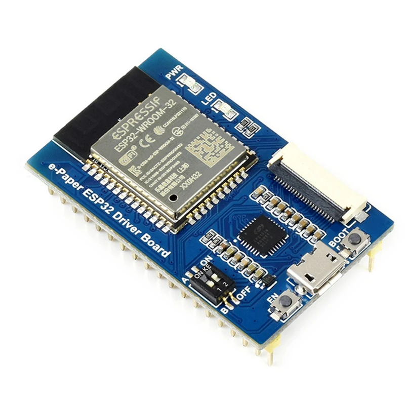 Imagem -04 - Placa de Driver Universal E-paper Adequada para Waveshare Spi Painéis Crus Wifi Bluetooth Wireless Esp32