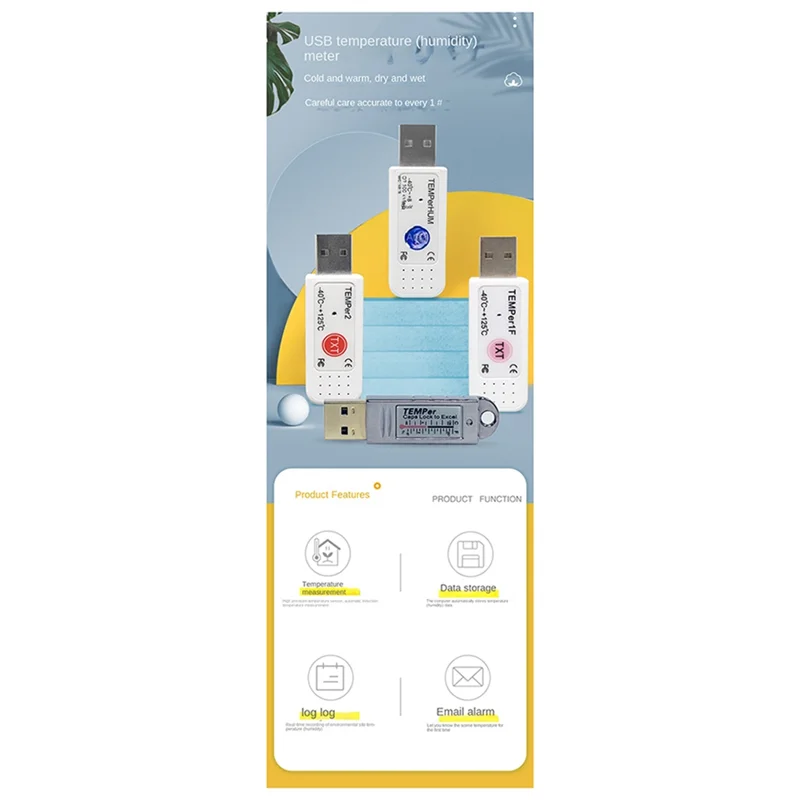 KEKA USB-термометр Компьютерный датчик температуры Датчик температуры Аквариумная промышленность Дистанционный монитор