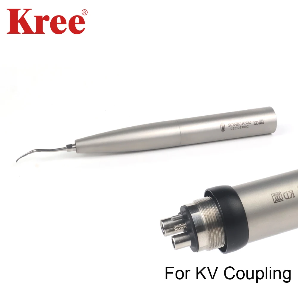 

Dental Ultrasonic Air Scaler Handpiece With 3 Tips K1 K2 K3 For KV Coupling Teeth Whitening Tools Dentist Lab Clinic