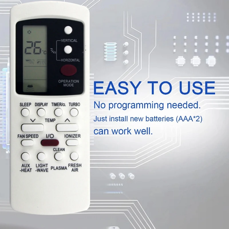 مكيفات الهواء جهاز التحكم عن بعد ، قطع غيار ، جالانز ، لينوكس ، إيريسون ، ياماتسو ،