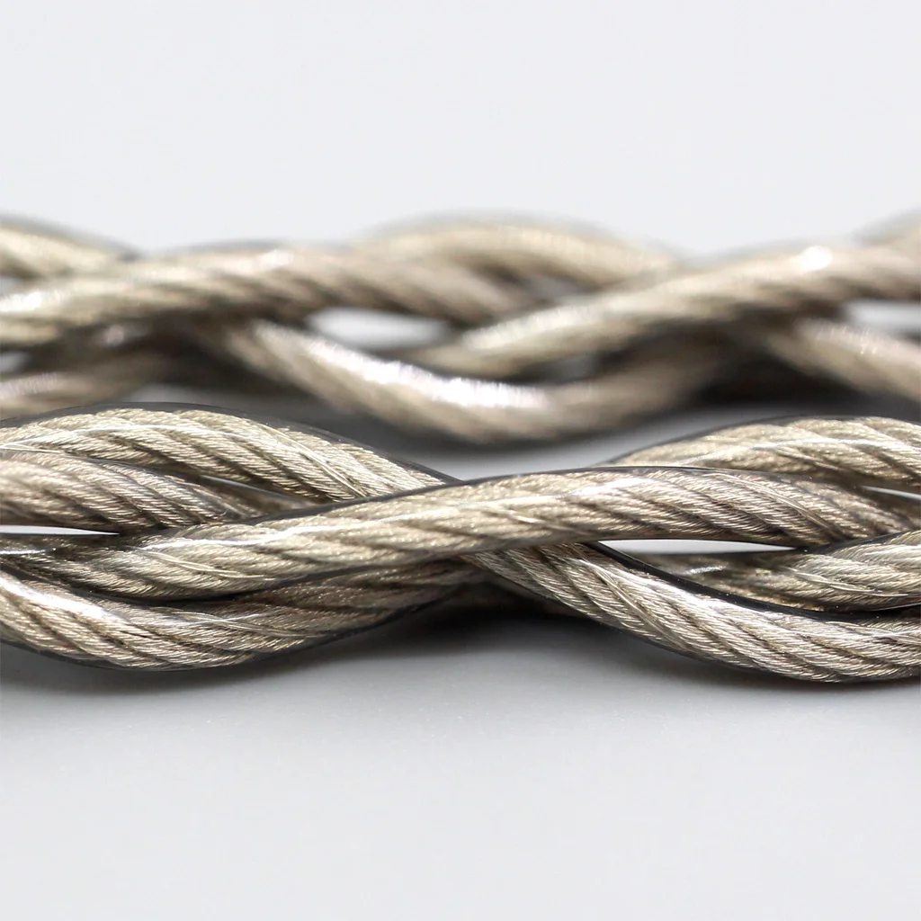 99% Reines Silber + Graphen-Silber-Plattierung Abschirmung Kopfhörerkabel für 3,5mm 2,5mm 4,4mm 6,5mm zu XLR 4-polig Buchse IFI DAC LN007968 – Detail 7