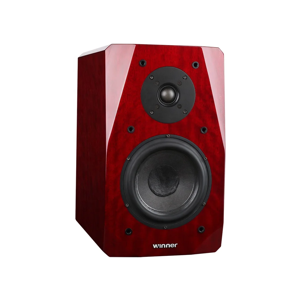 TD-9 High-End Hifi Flagship Bookshelf Speaker 24K Gilding Terminal LCR Divider Battery Operated Home Party Microphone