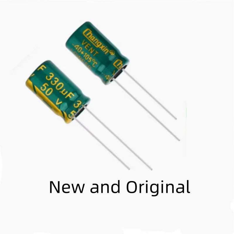 

330UF 50V high-frequency low resistance long-life direct insertion electrolytic capacitor 10X17