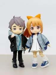 ob11 P9 P10 Leprechaun baby coat hoodie base vest Vintage jacket casual coat 1/12 bjd GSC doll clothes doll accessories