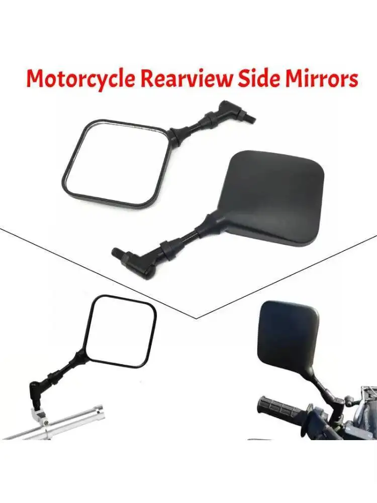 AliExpress NONE Dirt Universal ATV Bike Motorbike Motorcycle Mirrors Scooter 10Mm Rear View Mirrors Rotatable And Adjustable Angle Side Mirror