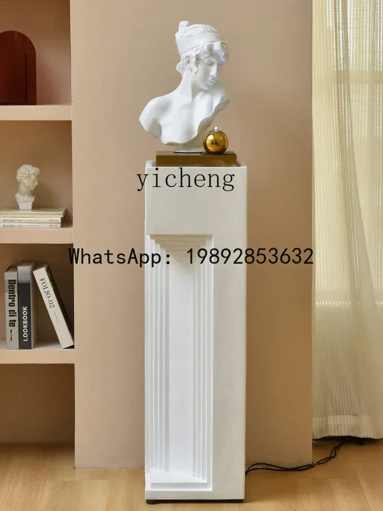b136 Simple and Light Luxury Girl Loop Flowing Water Ornaments Home Floor Living Room Entrance