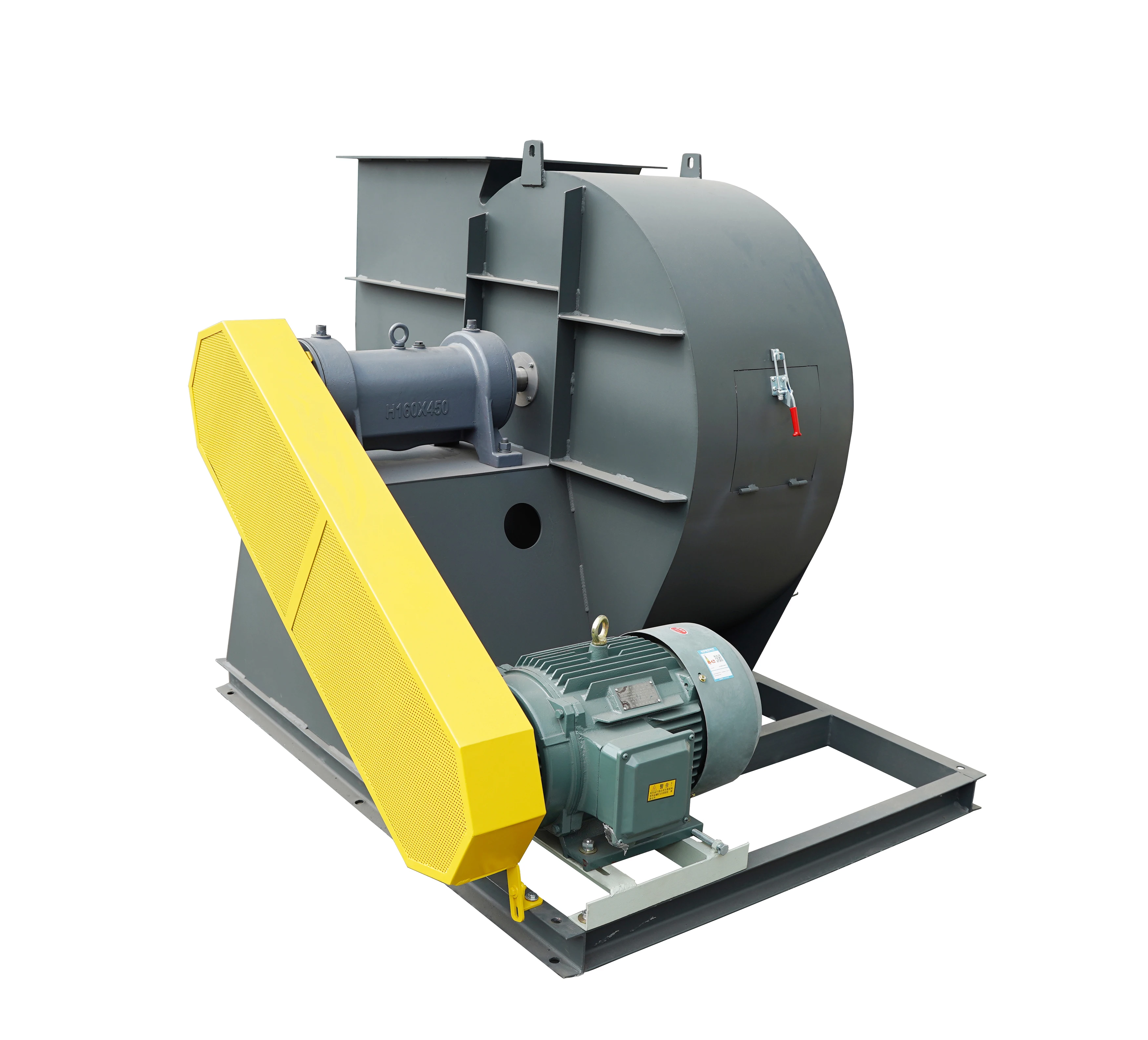 9-19 Silent Blower Fan High Efficiency AC Motor For Restaurants Free Standing Iron Steel Stainless Duct Fan ODM