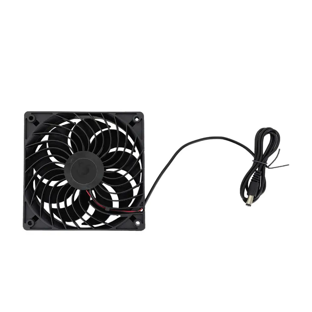 16W Monocrystalline Solar Exhaust Fan Dual Ventilator For Pet House Chicken Coop Dog Kennel Greenhouse Cooling Tool