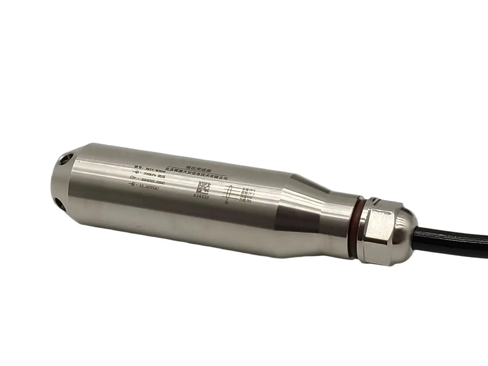 BOY-WR04-C8 Strumento di misurazione del livello del regolatore del livello del serbatoio dell'acqua con indicatore digitale del livello dell'acqua inossidabile