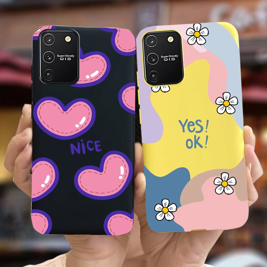 For Samsung Galaxy S10 Lite Case SM-G770F Luxury Art Painted Cover Soft TPU Phone Case For Samsung S10 Lite S10Lite Fundas Coque