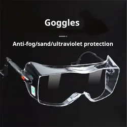 Goggles Eye Protection With Frameanti Fog Outdoor Dust Wind Sand Wind Adjustable And Comfortable Goggles Ultraviolet-proof