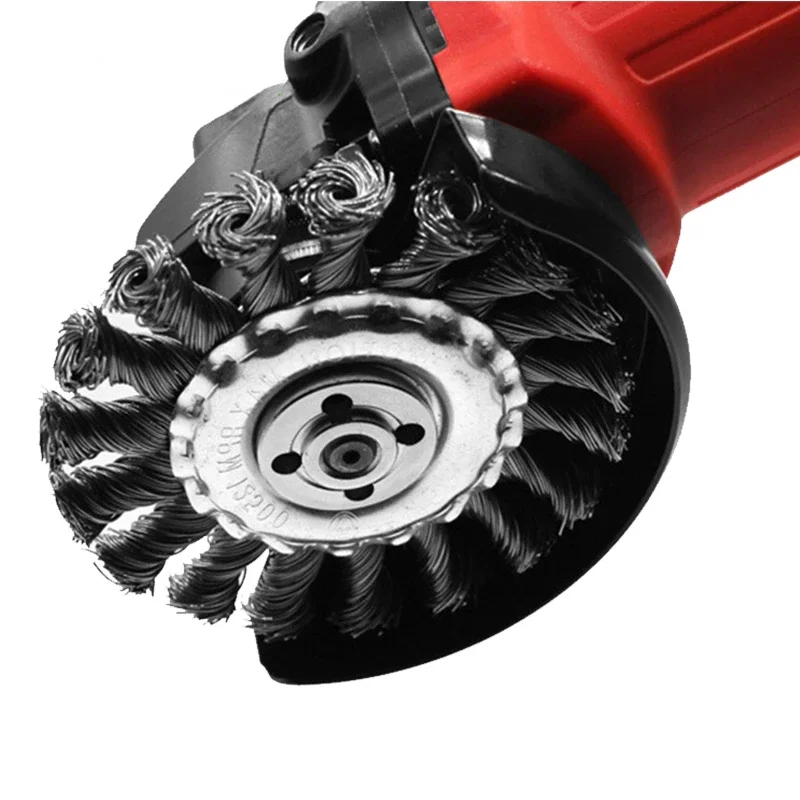 Removal Wire Wheel Cup Brush Disc Twist Knot Steel Wire Wheel Brush for Angle Grinder Cleaner Accessories