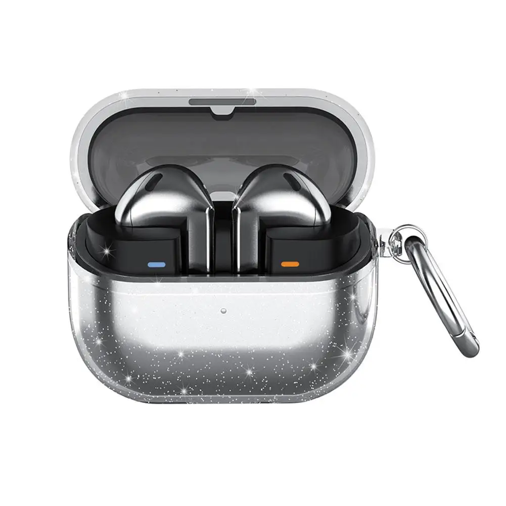 Transparent For Buds3 Pro And Buds 3 With Carabiner Hard Cover Anti-drop Anti-yellowing C7y9