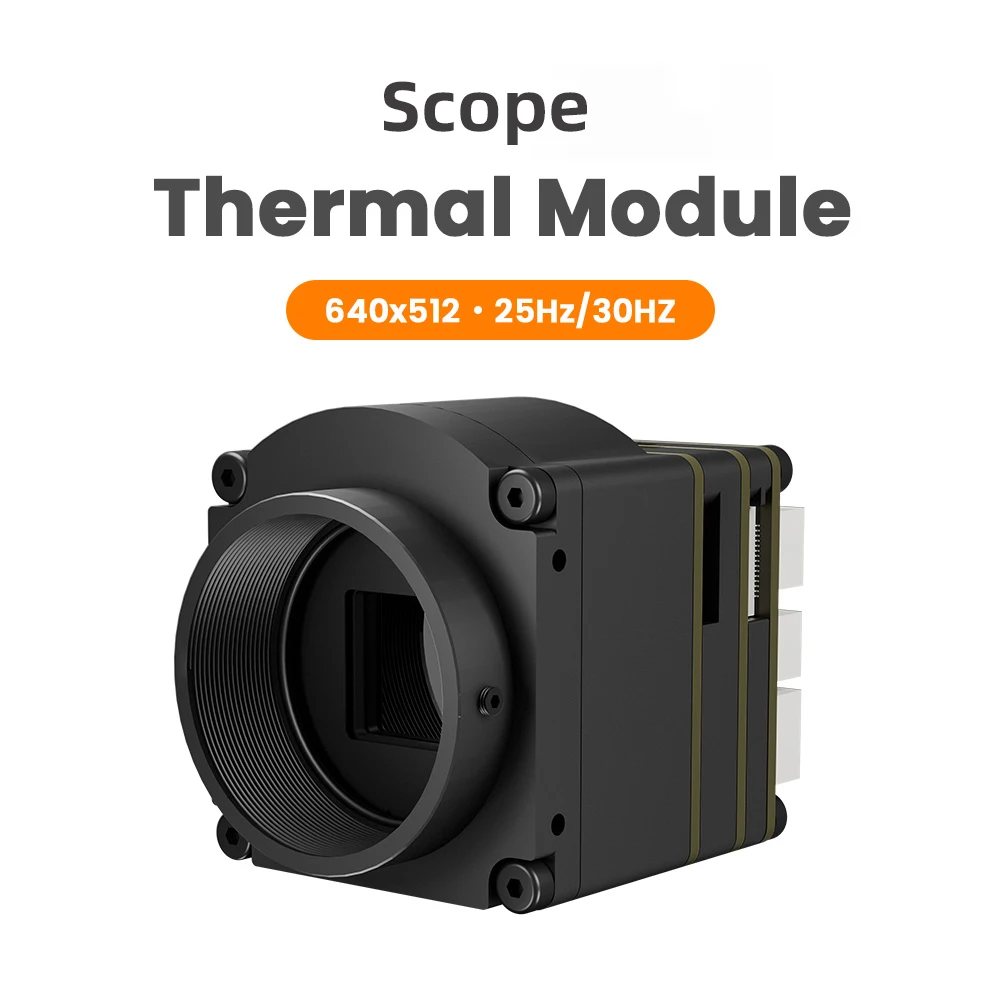 Módulo de imagen térmica Scope LWIR 12μm 640x512, núcleo de módulos de cámara térmica infrarroja sin enfriar para alcance, bricolaje, LC221