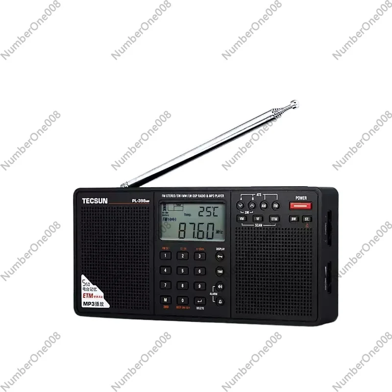 PL-398MP Radio Full Band Stereo Elderly Portable Card Insertion Speaker MP3 Battery Not Included