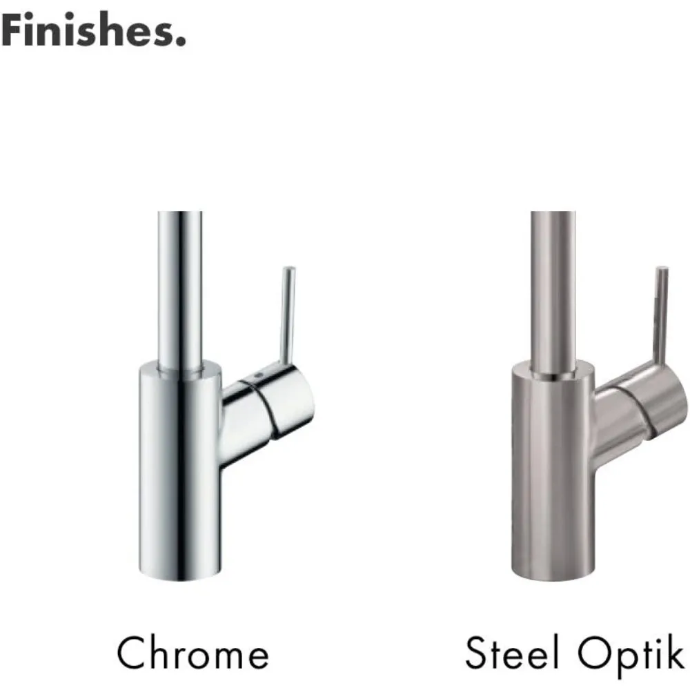 Hansgrohe Talis S Chrome Single-Handle Pull-Out Spray Kitchen Faucet
