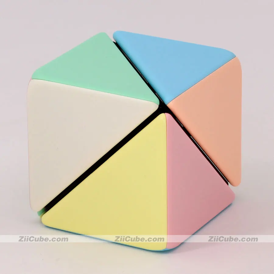 Moyu Skewb Cubo de unicornio para niños, giro de esquina, Dino 1x1, especial, fácil aprendizaje, profesional, educativo, colorido, mágico