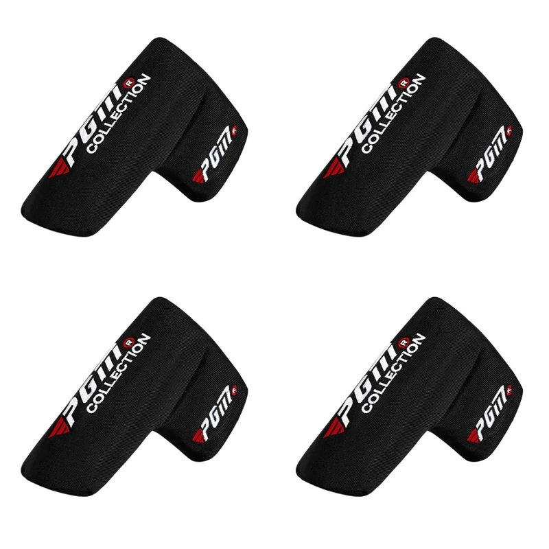 

4X PGM Golf Putter Head Cover Headcover Golf Club Protect Heads Cover Putter Headcover For Golf Embroidery Headcover