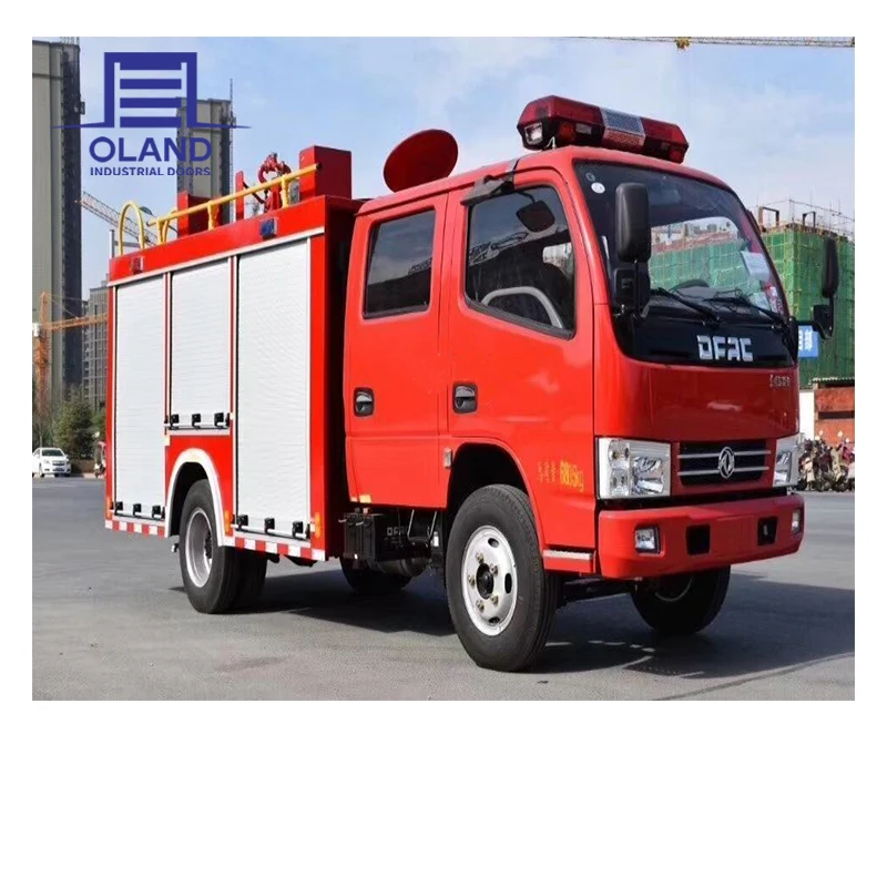 Customized High Quality Truck Roller Shutter Doors Aluminum Cabinet Box Truck Roll Up Door Fire Truck Garage Rolling Door